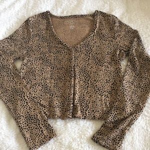 AE Cheetah Print shirt